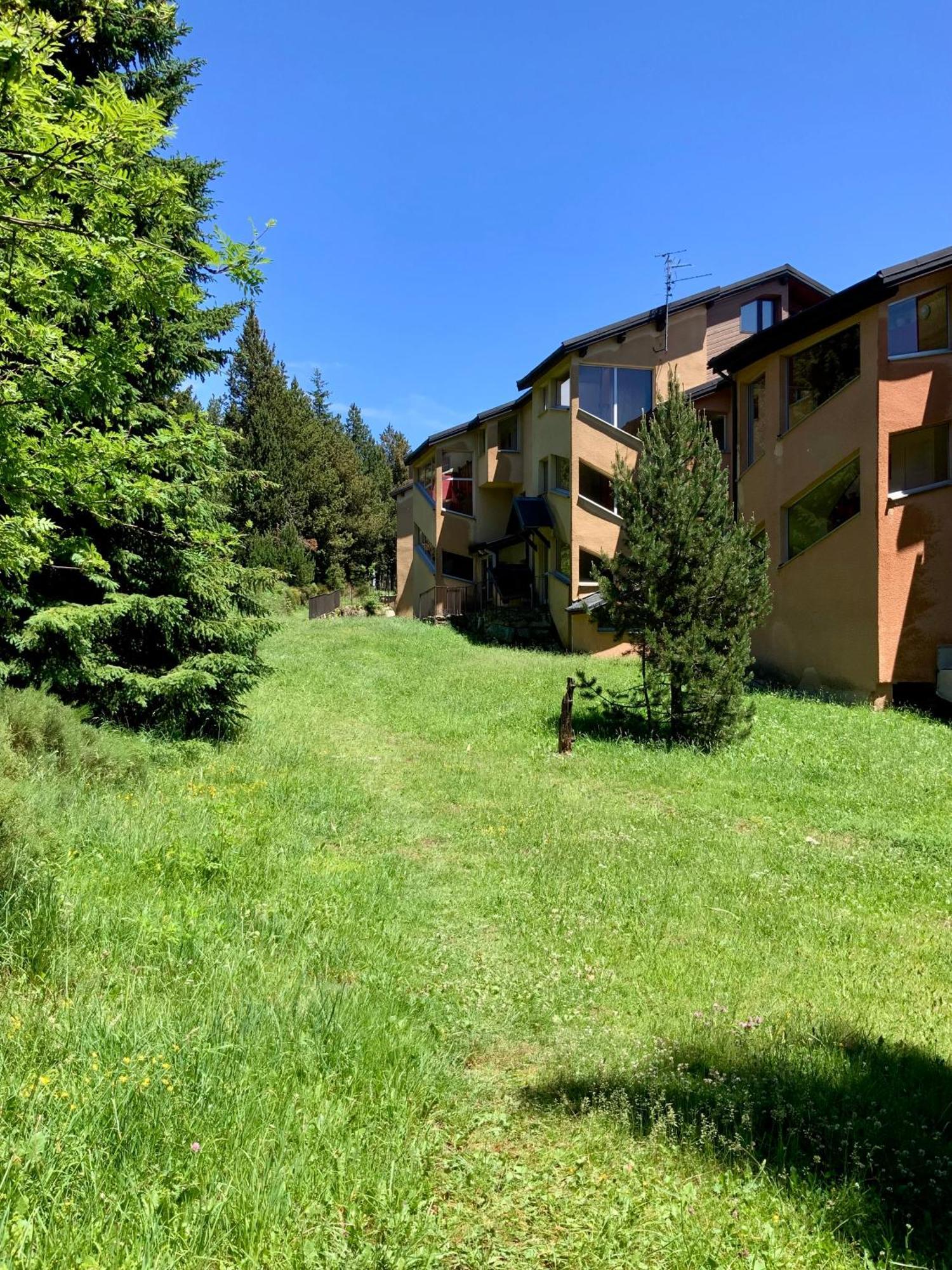 Studio Cabine Chaleureux A Pyrenees 2000 - Wifi Et Parking Prive Bolquere Exterior foto