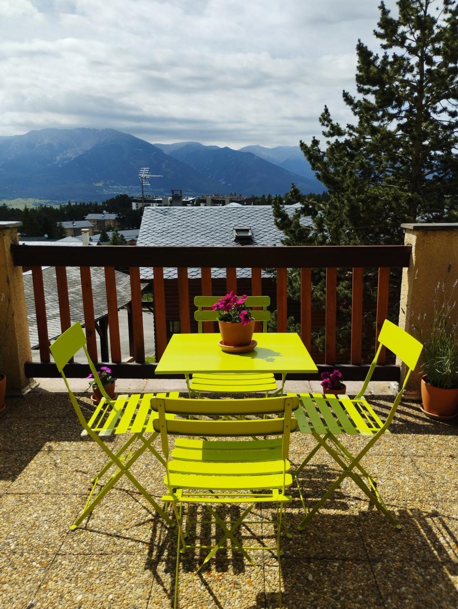 Studio Cabine Chaleureux A Pyrenees 2000 - Wifi Et Parking Prive Bolquere Exterior foto
