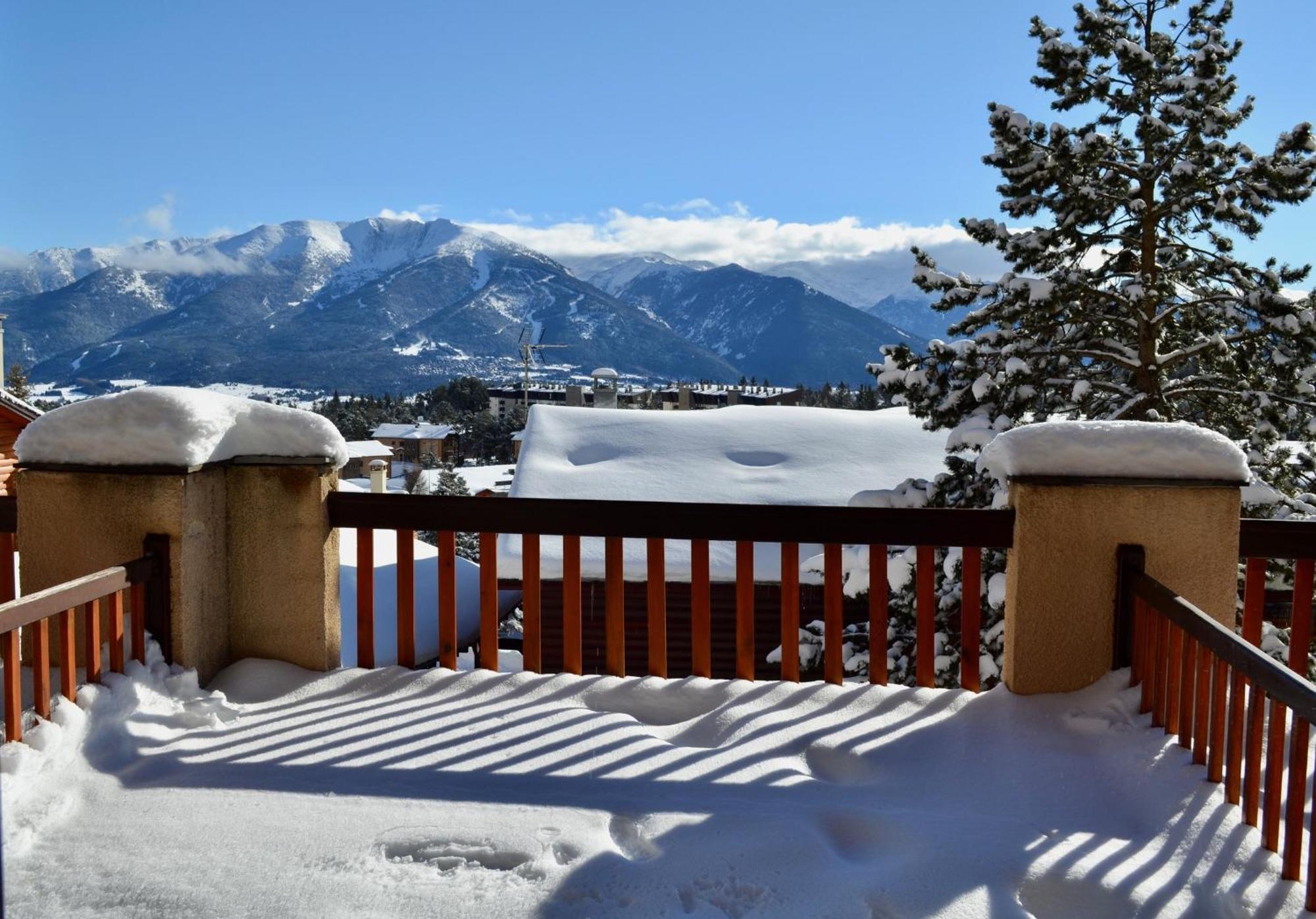 Studio Cabine Chaleureux A Pyrenees 2000 - Wifi Et Parking Prive Bolquere Exterior foto
